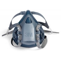 3M 7501 Полумаска без фильтров, S