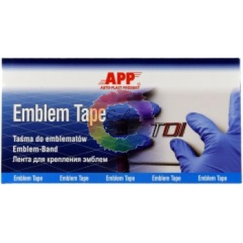 Плівка для кріплення емблем APP 040920 APP Emblem Tape (100 мм х 200 мм), 5 листків