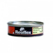 Шпатлівка автомобільна зі скловолокном Reoflex Glass fiber, 1 кг Шпатлівка автомобільна зі скловолокном Reoflex Glass fiber, 1 кг